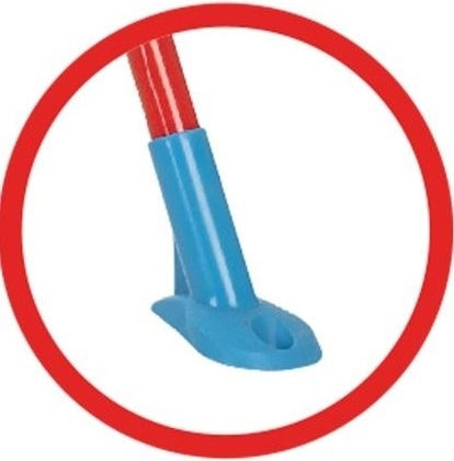 Pilsan Metal with Protector and Seatbelt Swing Set with Stand Samba A-Frame 07968 135x135x135cm for 1+ years Red