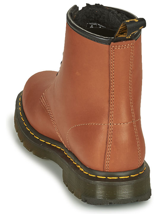1460 Leather Brown Boots
