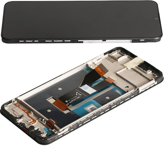 Realme Οθόνη με Μηχανισμό Αφής και Πλαίσιο για REALME C11 2021 (Μαύρο)
