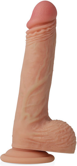 Cyber Silicock Cyber Silicock Realistic Dildo with Balls and Suction Cup Flesh 20cm