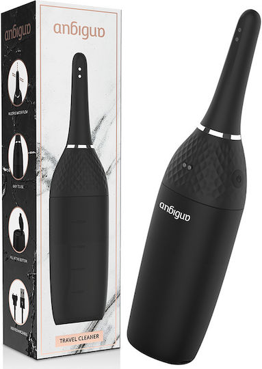 Dream Love Anbiguo Travel Cleaner Πρωκτικό Ντους Μαύρο 25.4cm