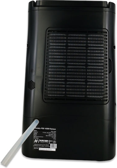 Puredry PDD 10200 Desiccant Famous Dehumidifier Zeolite with Ionizer 10lt Black