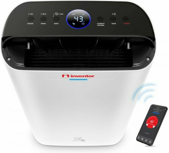 Inventor Rise Pro Dezumidificator cu Zeolit cu Ionizator și Wi-Fi 8lt