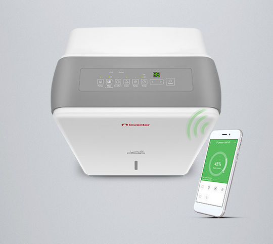 Inventor Power Αφυγραντήρας με Συμπιεστή και Wi-Fi 30lt