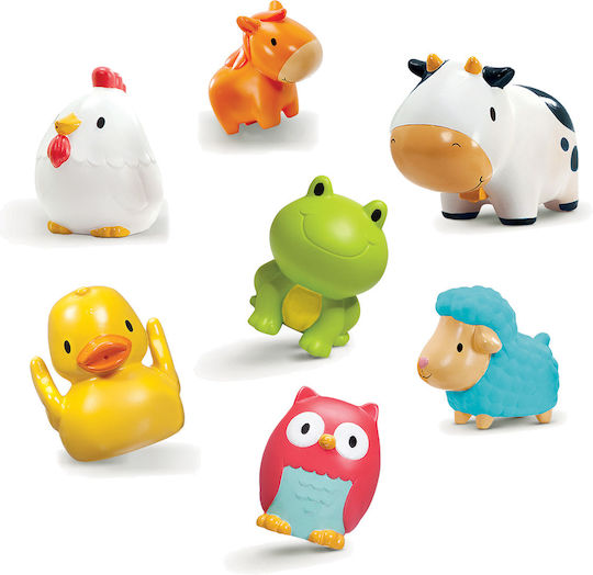 Munchkin Squirtin' Farmyard Friends Water Faces for 9++ Months 8pcs