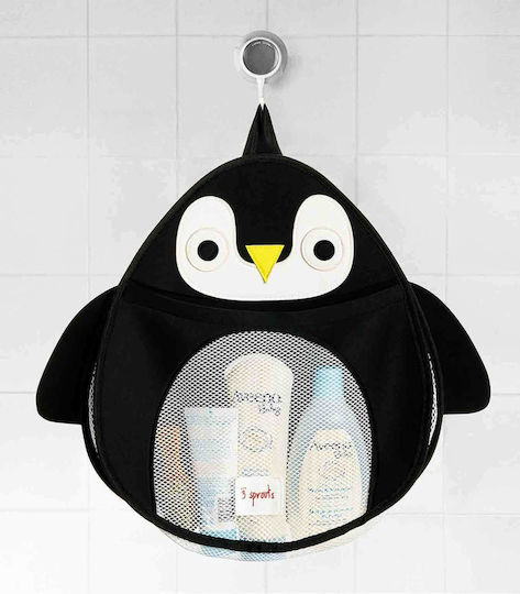 3 Sprouts Penguin Suport pentru jucării de baie
