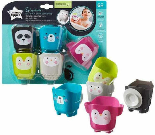 Tommee Tippee Splashtime Stack 'n' Pour Badespielzeug für 6++ Monate 491013