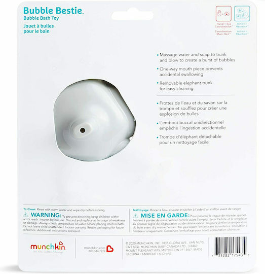 Munchkin Bubble Bestie Bath Toy for 36++ Months 51939