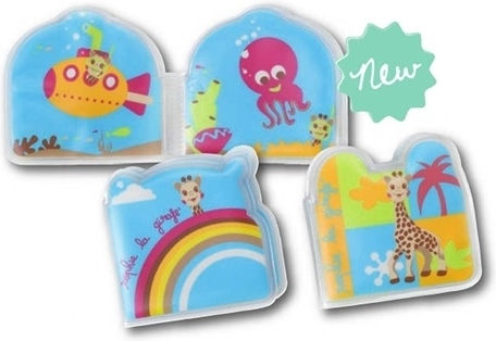 Sophie La Girafe Bath Book for 18++ Months 3pcs