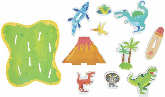 Tiger Tribe Dinosaur Island Bath Toy for 24++ Months