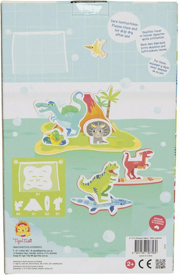 Tiger Tribe Dinosaur Island Bath Toy for 24++ Months