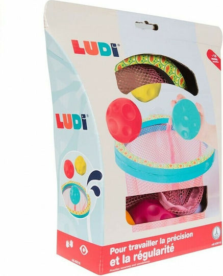 Ludi Large Basketball Hoop Basketball Bath Toy