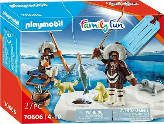 Playmobil Family Fun Ice Fisher Gift Set για 4-10 ετών