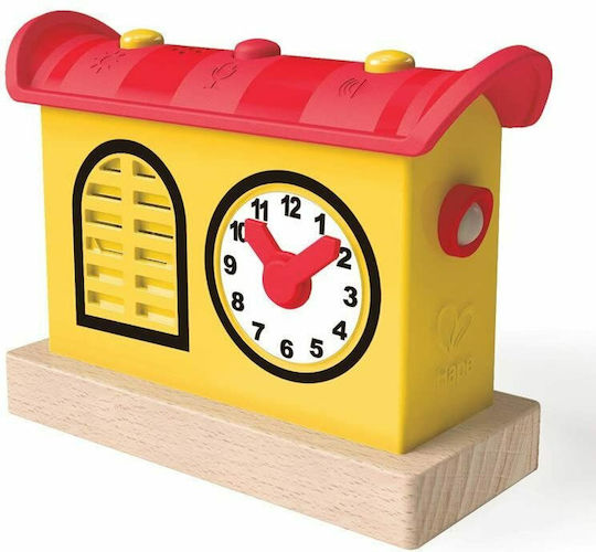 Hape Миниатюрна играчка Record Listen & Light Railway Station за 3+ Години