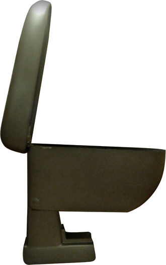Cik Car Armrest Car PU Armrest for Seat Mii Seat Mii 2012+ Black
