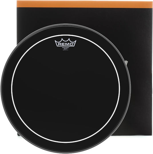 Remo Pinstripe Ebony Дърмо за Барабани 14"