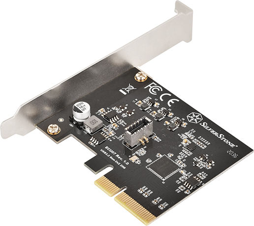 Silverstone Placă PCIe în Port USB 3.2 ECU07