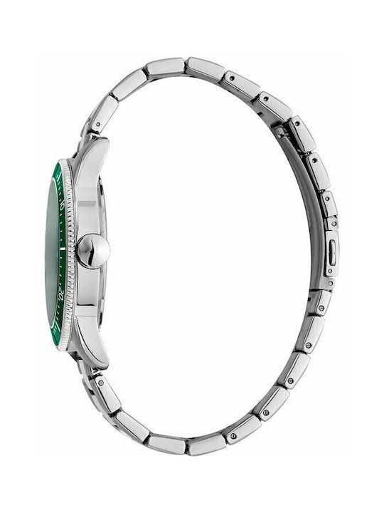 Just Cavalli Uhr Batterie mit Silber Metallarmband