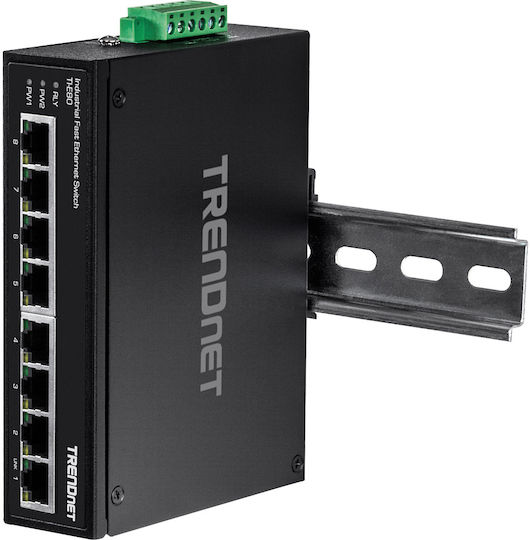Trendnet TI-E80 Неуправляем L2 Switch с 8 Портове Ethernet
