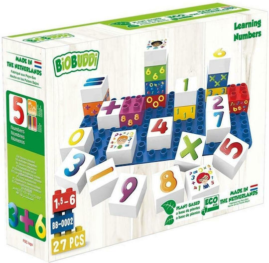 Biobuddi Blocks Learning Numbers for 1.5 - 6 Years 27pcs