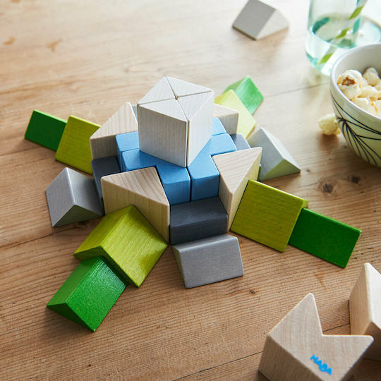 Haba Haba 3D Arrangierspiel Nordic Mosaik Bauklötze Für 3+ Jahre 36 Stück