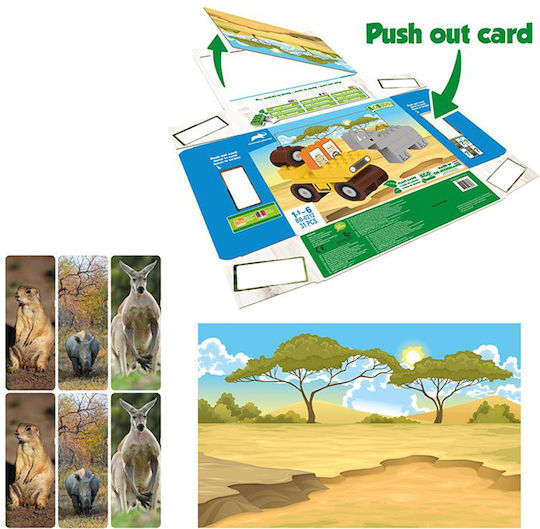 Biobuddi Blocks Animal Planet Jeep for 1.5-6 years Years 31pcs