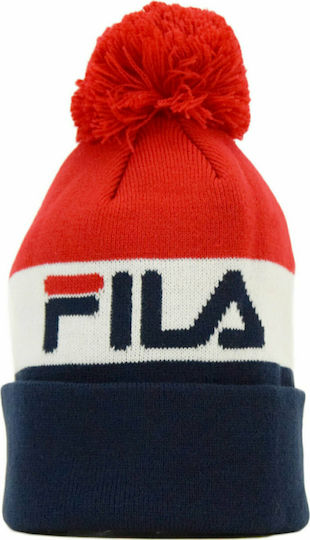 Kato Knitted Beanie Cap Red True