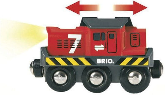 Brio Toys Cargo Railway Σετ με Τρενάκι από Ξύλο για 3+ Ετών