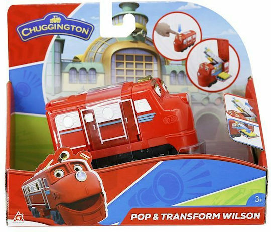 Just Toys Chuggington Pop & Transform Trenuleț pentru 3+ ani+ Ani (Diverse modele) 1 buc