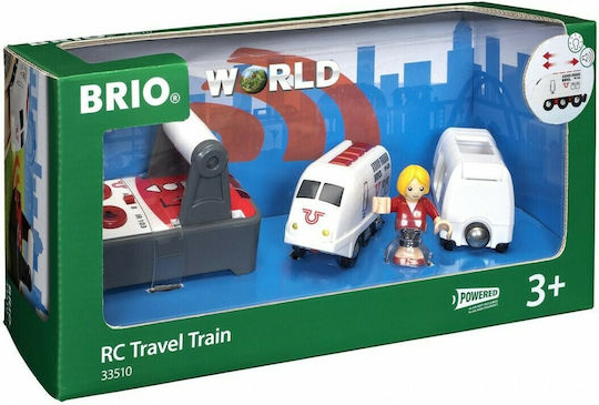 Brio Toys Remote Control Travel Train with Sound and Light for 3+ years+ Years