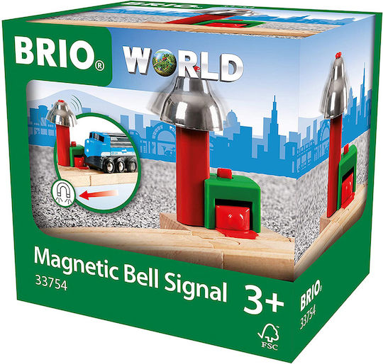 Brio Toys Bell Signal Αξεσουάρ Σιδηρόδρομου για 3+ Ετών