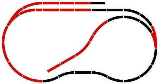 Marklin C Track C4 Extension Set Ράγες Σιδηρόδρομου