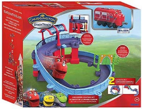 Tomy Chuggington Repair & Go Wilson Set cu Trenuleț pentru 3+ ani+ Ani