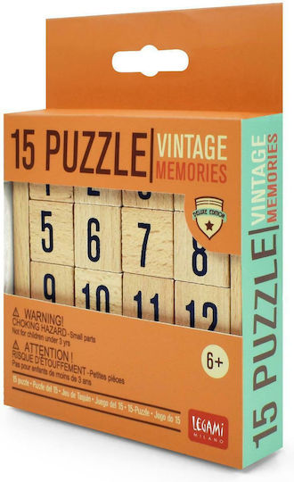 Legami Milano Vintage Memories Wooden Riddle for 6+ Years FIP0001