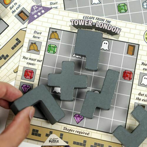 Professor Puzzle Escape From The Tower Of London Rätsel Aus Holz Für 8+ Jahre SH-6