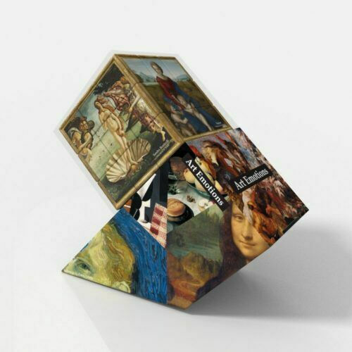 V-Cube Art Emotions Renaissance - 3 Flat Κύβος Ταχύτητας 3x3 για 6+ ετών Ετών