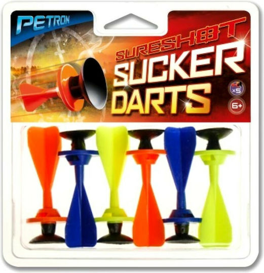 Petron 6 Βελάκια για Βαλλίστρα Fun Hand Bow