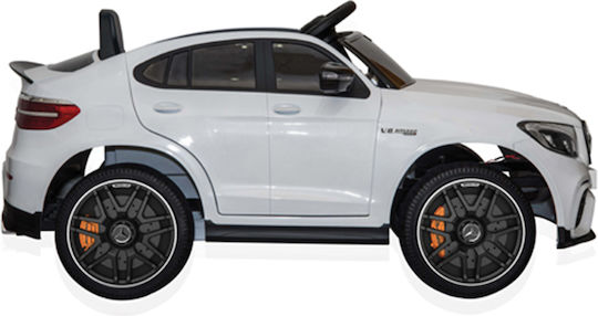 Mercedes-AMG GLC 63s Cu Un Loc Cu Telecomandă Inspirat 12 Volți Alb Pentru 3+ Ani
