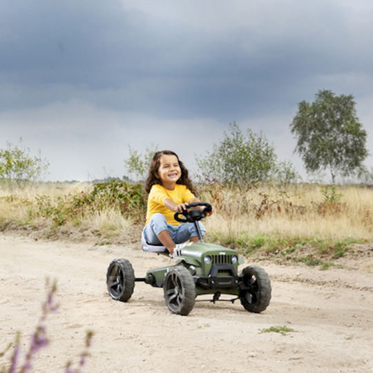 Jeep Buzzy Sahara Едноместен с Педали Зелен за 4+ Години