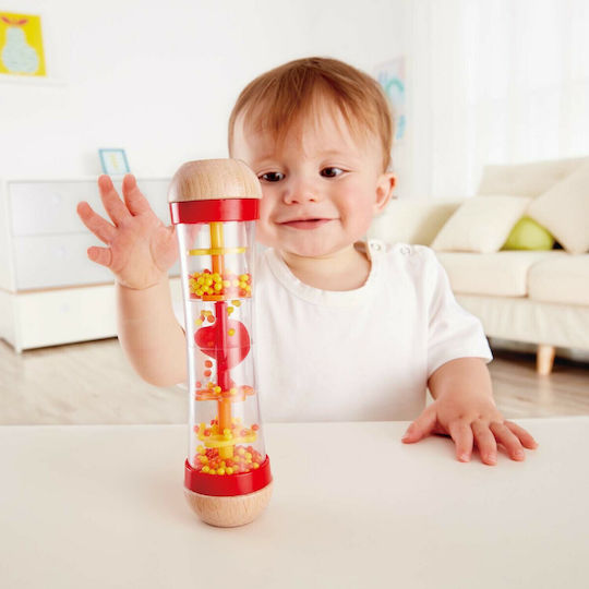 Hape Βρεφικό Παιχνίδι Κόκκινη Ράβδος Βροχής με Ήχους