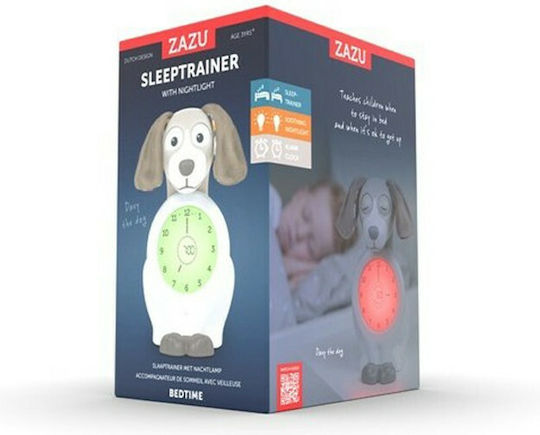 Zazu Sleep Toy Davy Sleep Trainer Night Light with Lights for 36++ Months