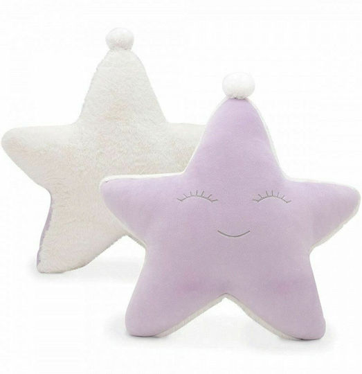 Orange Toys Crib Decorative Pillow Star Orange