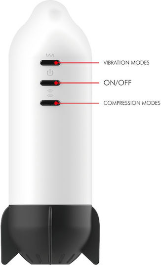 Jamyjob Jamyjob Rocket Masturbator με Δόνηση Masturbator Soft Compression Tech & Vibration