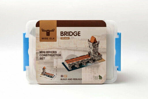 Wiseelk Construction Toy West Tower for Children 3+ years+ Years
