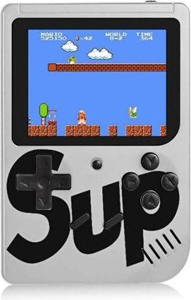 Soultronic Mini 8-Bit Ηλεκτρονική Παιδική Κονσόλα Χειρός για 6+ ετών Λευκό