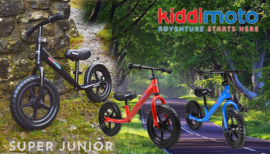 Kiddimoto Kinderlaufrad Super Rot
