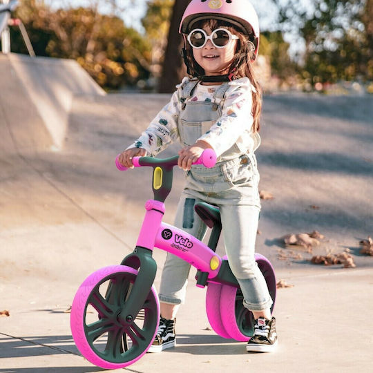 Y Volution Παιδικό Ποδήλατο Ισορροπίας Velo Refresh Ροζ