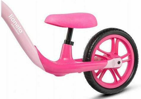 Lionelo Kids Balance Bike Alex Pink