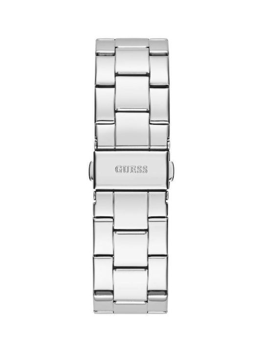 Guess Women's Watch with Silver Metal Bracelet
