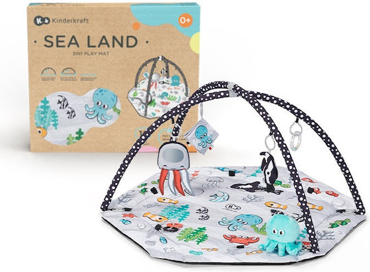 Kinderkraft Sea Land Covoare și Gimnastice Pentru Bebeluşi Pentru Nou-Născuţi